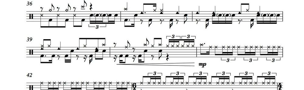 Drum Notation